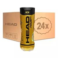 Теннисные мячи Head Tour XT 72 (24x3)