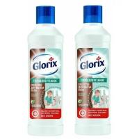 Средство для мытья пола Glorix Нежная забота, 2х1 л