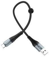 Кабель Hoco X38 Cool USB - USB Type-C, 1 м, 1 шт., черный
