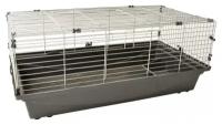 DUVO+ Клетка для кроликов и морских свинок, 100х54.5х41.5см (Бельгия)