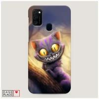 Чехол Пластиковый Samsung Galaxy M30s Cheshire Cat