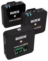 RODE Wireless GO II ультракомпактная двухканальная накамерная беcпроводная система