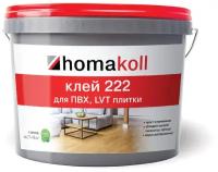 Клей для ПВХ, LVL плитки Homa Homakoll 222 12 кг