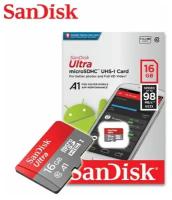 Флэш карта SanDisk 16 Gb Micro SD Сlass 10