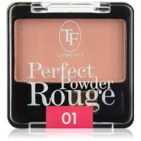 TF Cosmetics румяна компактные Perfect Powder Rouge, 01 розовые лепестки