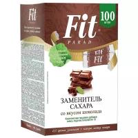 Fit Parad Заменитель сахара со вкусом шоколада, стики, 50 г