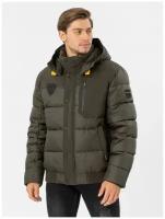 NortFolk Куртка мужская зимняя пуховик / зимняя куртка мужская / парка зимняя мужская цвет хаки 48