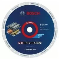 Алмазный диск Diamond Metal Wheel 230х22.23 мм по металлу Bosch 2608900536