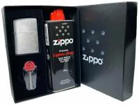 Оригинальная бензиновая зажигалка ZIPPO Classic 24648 с покрытием Herringbone Sweep