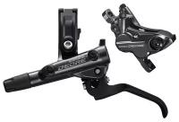 Тормоз дисковый гидравлический Shimano Deore J-kit, задний, ручка BL-M6100, калипер BR-M6120, 4 поршня, полимерные колодки, черный