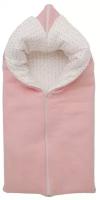 Конверт-одеяло, на выписку, в коляску, 0-6 мес, розовый