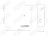 Радиатор Отопителя (Сборный) Vaz 2101-2107 Узкий FEHU арт. FRH1059M