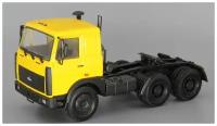 Масштабная модель грузовика коллекционная Минский 64224 седельный тягач, желтый