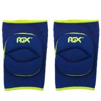 Наколенники волейбольные RGX-8745 Blue/lime (L)