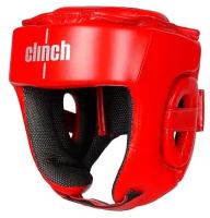 C142 Шлем для единоборств Clinch Helmet Kick красный (L)