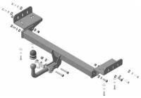 Фаркоп Motodor на Хендай ix35 2010-2015, арт:91001-A-1