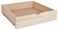 Ящик под кровать выкатной для детской подростковой кровати SoftSpace Grow 160х80 см белый