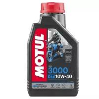 Минеральное моторное масло Motul 3000 4T 10W-40, 1 л