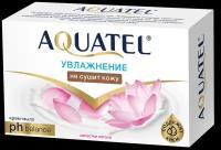 Aquatel Крем-мыло лепестки лотоса, 24 уп., 90 мл, 90 г