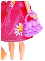 Кукла-модель шарнирная Кира в платье, с аксессуарами, микс