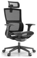 Кресло офисное Norden Method, черный пластик, черная сетка, черная сетка