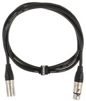 Кабель микрофонный SZ-Audio XLRm - XLRf 2m