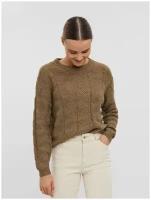 Vero Moda, пуловер женский, Цвет: коричневый, размер: S