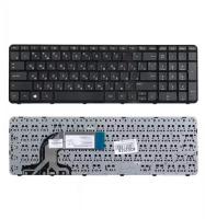 Keyboard / Клавиатура для HP для Pavilion 15, 15-a, 15-e, 15-n, 250 G3, 255 G3, 256 G3 719853-251 Black, Black frame, гор. Enter ZeepDeep