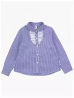 Блузка для девочек Mini Maxi, модель 3652, цвет синий (104)