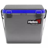 Ящик рыболовный зимний односекционный серый/синий (HS-IB-19-GB-1) Helios
