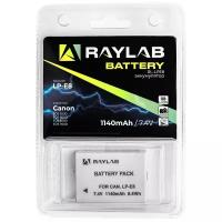 Аккумулятор Raylab RL-LPE8 1140мАч (для EOS 600D, 650D, 700D)