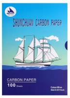 Бумага копировальная А4 100л синяя