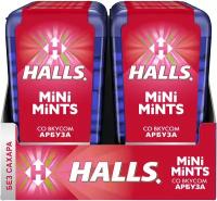 Леденцы Halls Mini mints со вкусом арбуза, 12.5 г, 12 уп