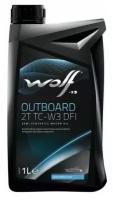 Масло Для Водного Транспорта Outboard 2t Tc-W3 Dfi 1l Wolf арт. 8335037