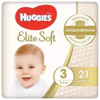 Huggies Elite Soft Подгузники 3 {21шт} 5-9кг