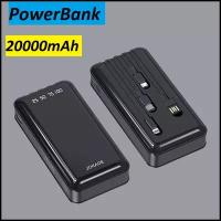 Портативный Аккумулятор Anything In My 20000mAh/PowerBank USB/Micro, USB-A, Type-C, Lightning