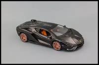 Машинка /Коллекционная модель Ламборджини/ Lamborghini Sian FKP 37 (свет, звук, металл)