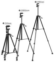 Штатив трипод 140 см для фотоаппаратов, камер и смартфонов Tripod 3366