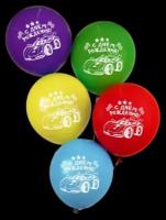 Воздушный шар Страна Карнавалия С Днем Рождения! тачка
