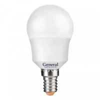 Лампа светодиодная GLDEN-G45F-7-230-E14-4500К General (6шт.)