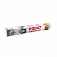 Фольга алюминиевая ТМ Liga pack, 29 см * 10 м, 11 микрон