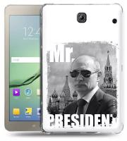 Чехол задняя-панель-накладка-бампер MyPads Путин для Samsung Galaxy Tab S2 8.0 SM-T710/T715 противоударный
