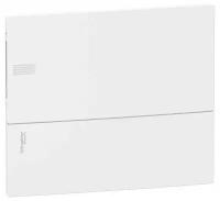 Бокс ЩРВ-П-12мод встр.пласт (дв. бел) IP40 MINI PRAGMA Schneider Electric