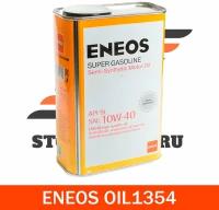 Моторное масло ENEOS (OIL1354), Super Gasoline 10W-40, полусинтетическое, 1л