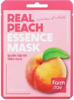 FARMSTAY Тканевая маска для лица с экстрактом персика, 23 мл