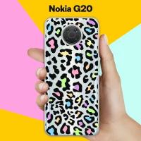 Силиконовый чехол на Nokia G20 Пятна 100 / для Нокия Джи20