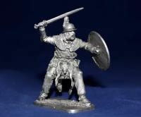 Коллекционная оловянная миниатюра, солдатик в масштабе 54мм( 1/32)Келтский воин, 5 век до н.э
