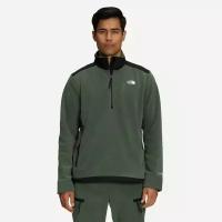 The North Face Куртка флисовая Alpine Polartec 200 1/4 Zip L, thyme/black