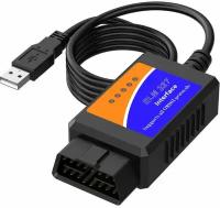 Автосканер-программатор ELM327 USB v1.5 (полная версия)