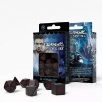 Набор Кубов Q-Workshop Classic Rpg Black & Red (Scle06)